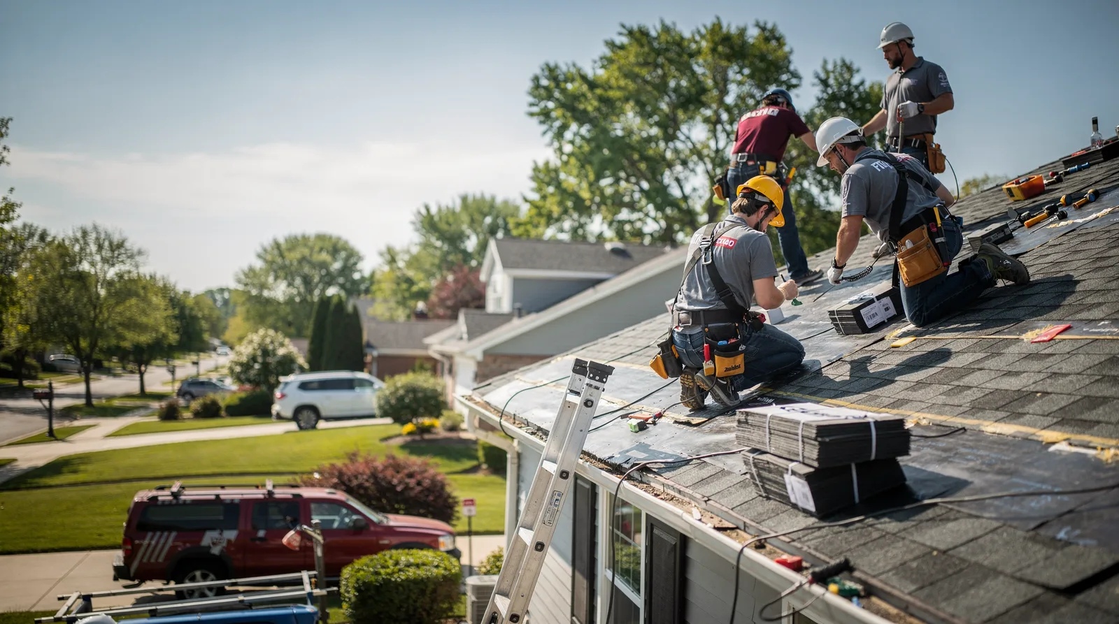 Roof Repair in Hunt Valley, MD around you